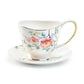 Pink Camellia Fine Porcelain Tea Cup and Saucer
