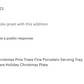 Christmas Pine Trees Fine Porcelain Serving Tray