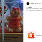 Gift Boxed Gingerbread Figurine Salt and Pepper Shaker Set