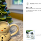 Snowman Coffee Mug with Lid