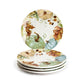 Fall Pumpkins with Leaves Dessert/Dinner Plate