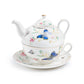 Butterfly Meadow Fine Porcelain Tea For One Set