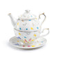 Butterfly Garden Fine Porcelain Tea For One Set