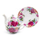 Rose Garden Fine Porcelain Tea For One Set