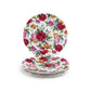 7.5" Rose Garden Bone China Dessert Plate