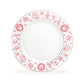 Christmas Pink Bow Fine Porcelain Dessert/Dinner Plate