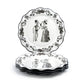 Halloween Victorian Skeletons Dessert/Dinner Plate