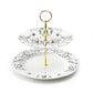Mystic Web Fine Porcelain 2-Tier Server