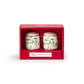 Gift Boxed Holly Garland Salt and Pepper Shaker Set