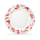 Red Village Fine Porcelain Dessert/Dinner Plate