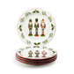 8.5" Holiday Royal Nutcrackers Dessert/Salad Plate