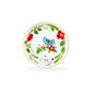 12 Days of Christmas Fine Porcelain Appetizer Plate Set - Gift Box Version