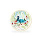 12 Days of Christmas Fine Porcelain Appetizer Plate Set - Gift Box Version