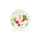 12 Days of Christmas Fine Porcelain Appetizer Plate Set - Gift Box Version