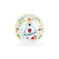 12 Days of Christmas Fine Porcelain Appetizer Plate Set - Gift Box Version