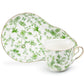Greeny Garden Fine Porcelain Tea Snack Set