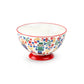Floral Royal Nutcrackers Fine Porcelain Bowl