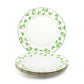Shamrock Fine Porcelain Dessert/Dinner Plate
