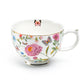 Butterfly Garden Fine Porcelain Latte Mug