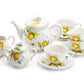 Grace Teaware Lemon Bee Fine Porcelain Tea Set