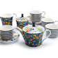 Stechcol Gracie Bone China Mad Hatter 11 Piece Tea Set