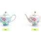 Mint Flower Garden Fine Porcelain Teapot