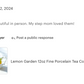 Lemon Garden Fine Porcelain Mug