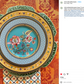 Emperor's Garden Fine Porcelain Dessert/Dinner Plate