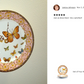 Butterflies with Pink Ornament Fine Porcelain Dessert/Dinner Plate