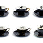 Grace Teaware Halloween Tea Cups black cat raven crow snake ouija evil eye witch tea cups
