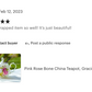 Grace's Rose Bone China Teapot