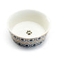 5.25" Burst Wave Fine Porcelain Pet Bowl