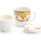 Butterflies with Pink Ornament Fine Porcelain Mug