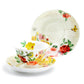 Stechcol Gracie Bone China Yellow Rose Garden Bone China Tea Cup and Saucer Set