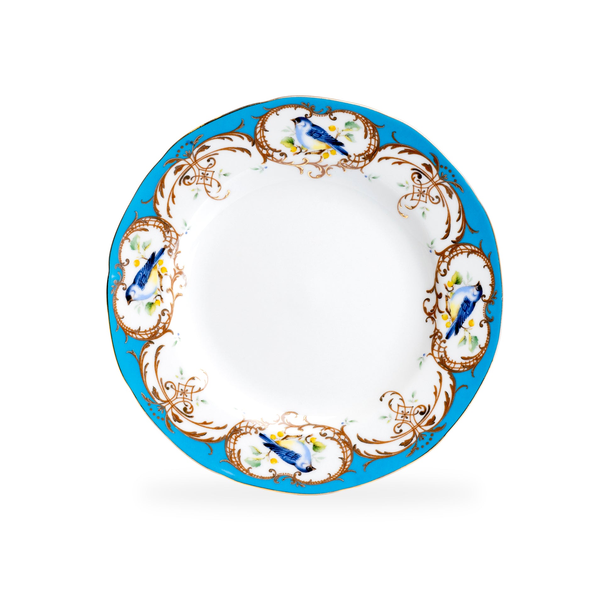 Grace Taeware 7.5" Finch Blue Fine Porcelain Dessert Plate