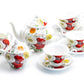 Stechcol Gracie Bone China Stechcol Poppy Field Bone China 11-Piece Tea Set