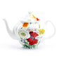 Stechcol Gracie Bone China Poppy Field Bone China Teapot