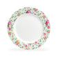Grace Teaware 10.75" Blue Cottage Rose Chintz Dinner Plate