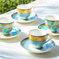 Emperor's Garden Fine Porcelain Tea Set