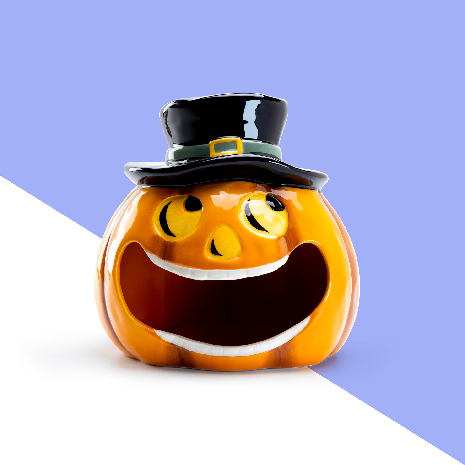 Potter's Studio Halloween Candy Bowl Pumpkin
