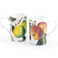 Stechcol Gracie Bone China Apple and Pear Bone China Mug Set