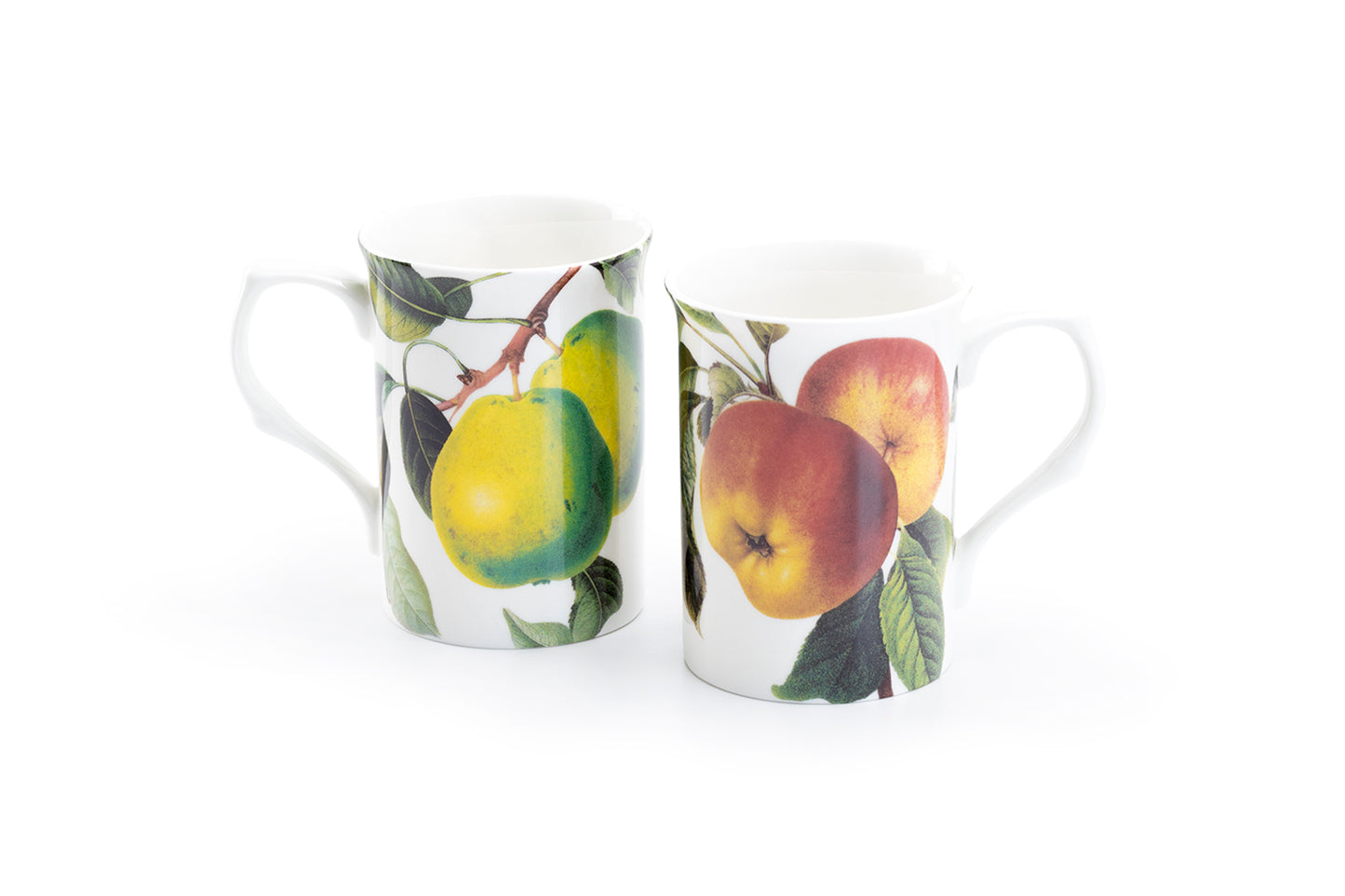 Stechcol Gracie Bone China Apple and Pear Bone China Mug Set