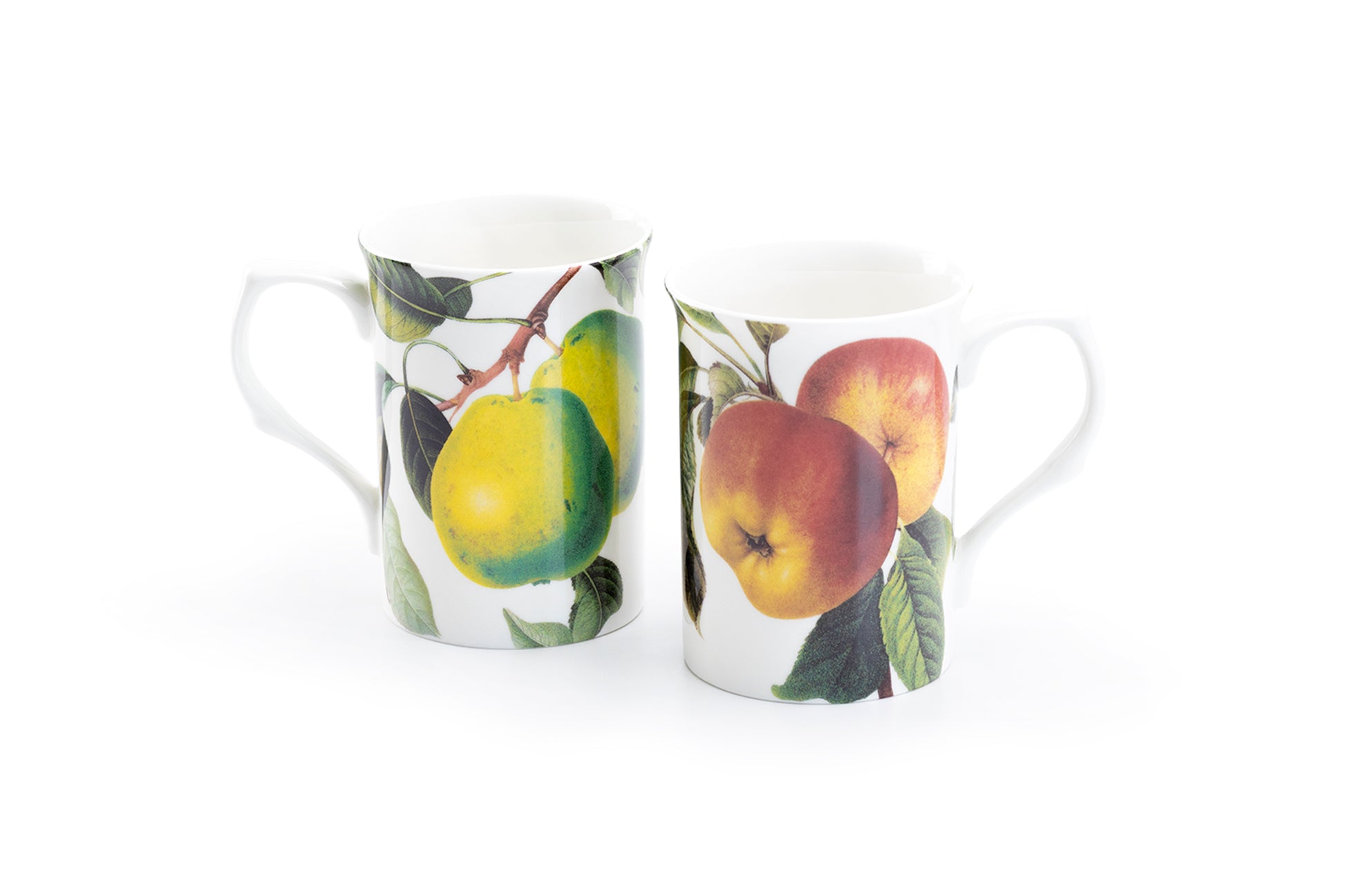 Stechcol Gracie Bone China Apple and Pear Bone China Mug Set