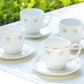Gold Bee Fine Porcelain Cup and Saucer