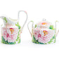 Stechcol Gracie Bone China Empire Peony Bone China Sugar & Creamer Set
