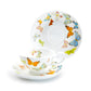Gracie Bone China Spring Butterfly Tea Cup and Saucer Set