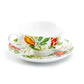 Stechcol Gracie Bone China Fruits Garden Bone China Tea Cup and Saucer Set