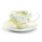 Stechcol Gracie Bone China Iceberg Rose Bone China Tea Cup and Saucer