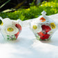 Gracie Bone China Poppy Field Sugar & Creamer Set
