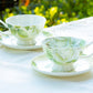 Iceberg Rose Bone China Tea Cup and Saucer